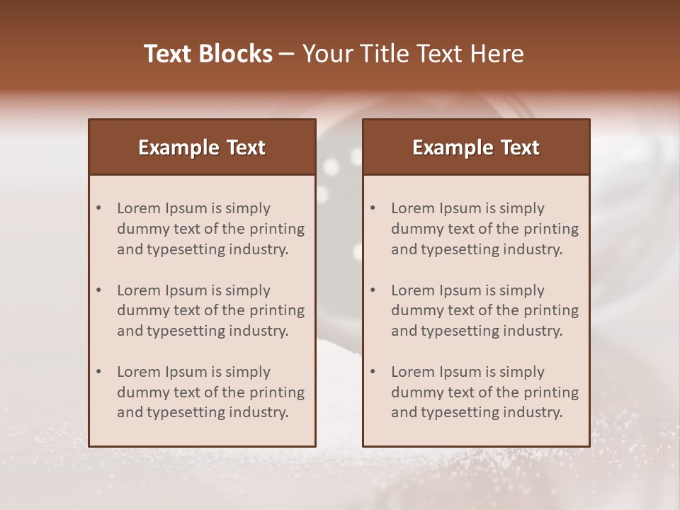 Mineral Spill Nobody PowerPoint Template