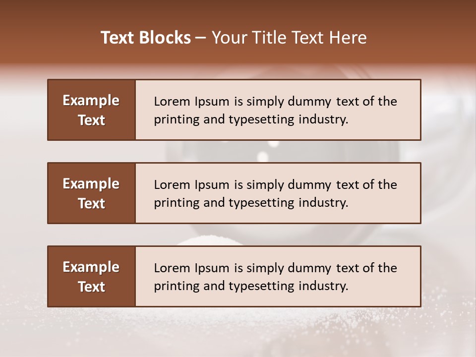Mineral Spill Nobody PowerPoint Template