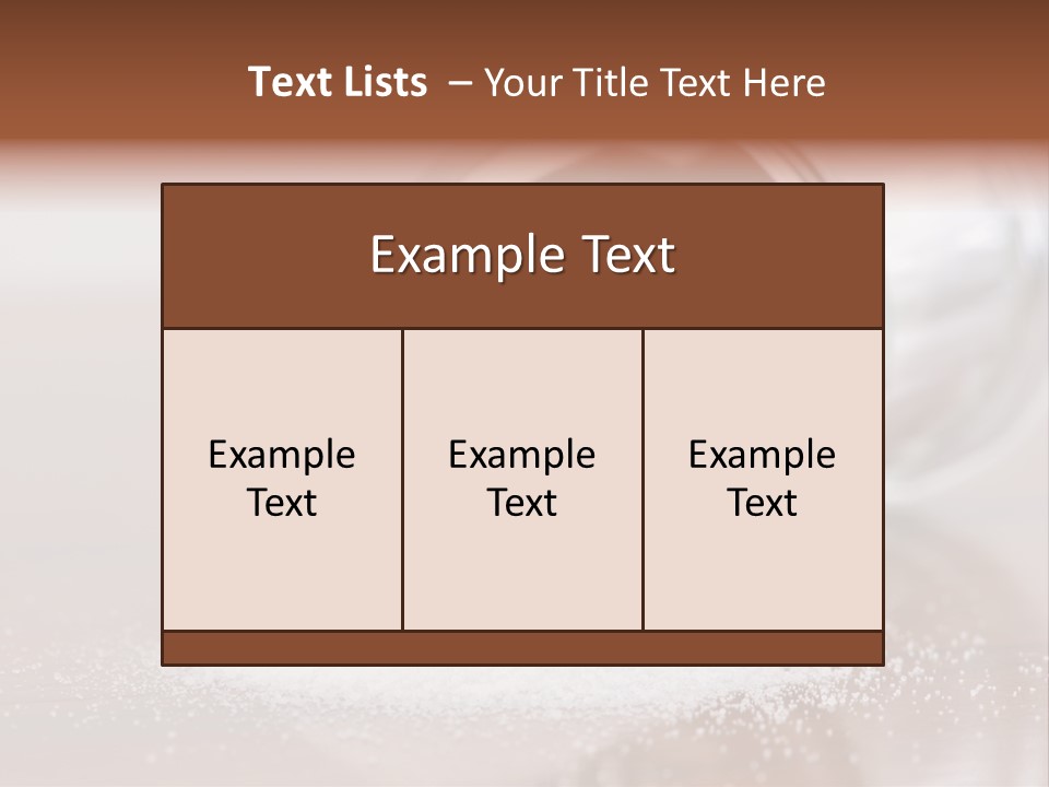 Mineral Spill Nobody PowerPoint Template