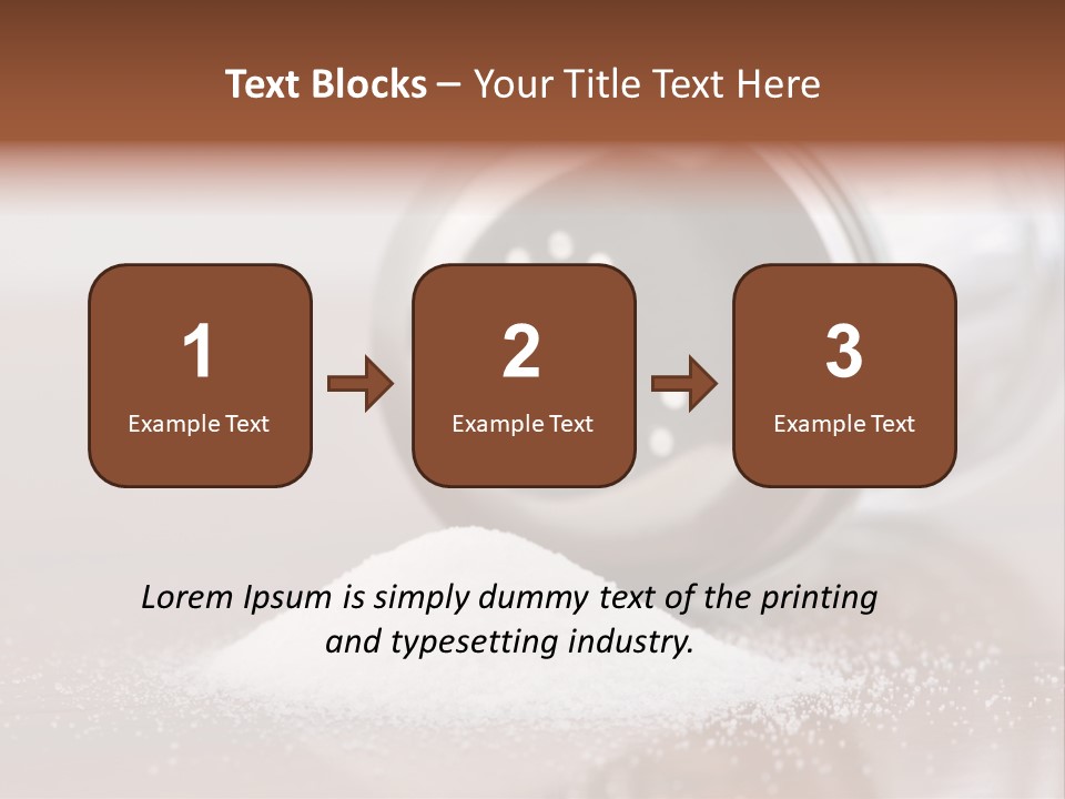 Mineral Spill Nobody PowerPoint Template