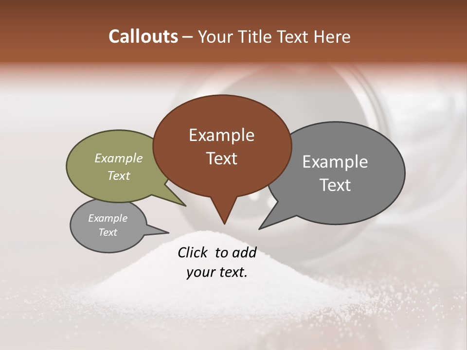 Mineral Spill Nobody PowerPoint Template