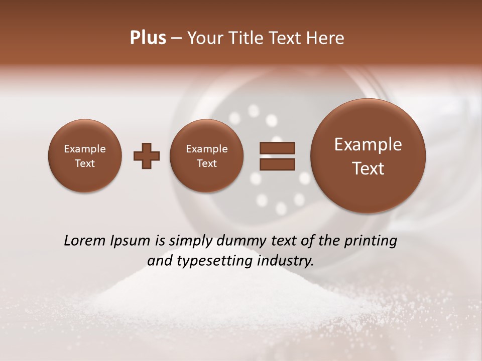 Mineral Spill Nobody PowerPoint Template