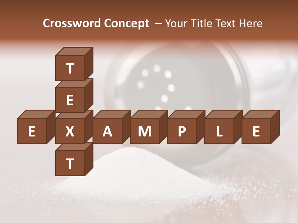 Mineral Spill Nobody PowerPoint Template