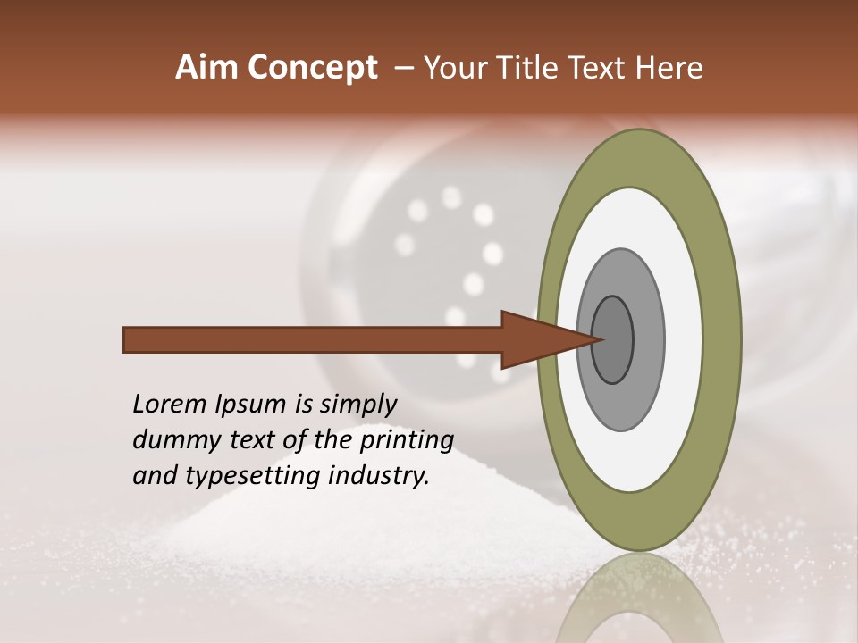 Mineral Spill Nobody PowerPoint Template