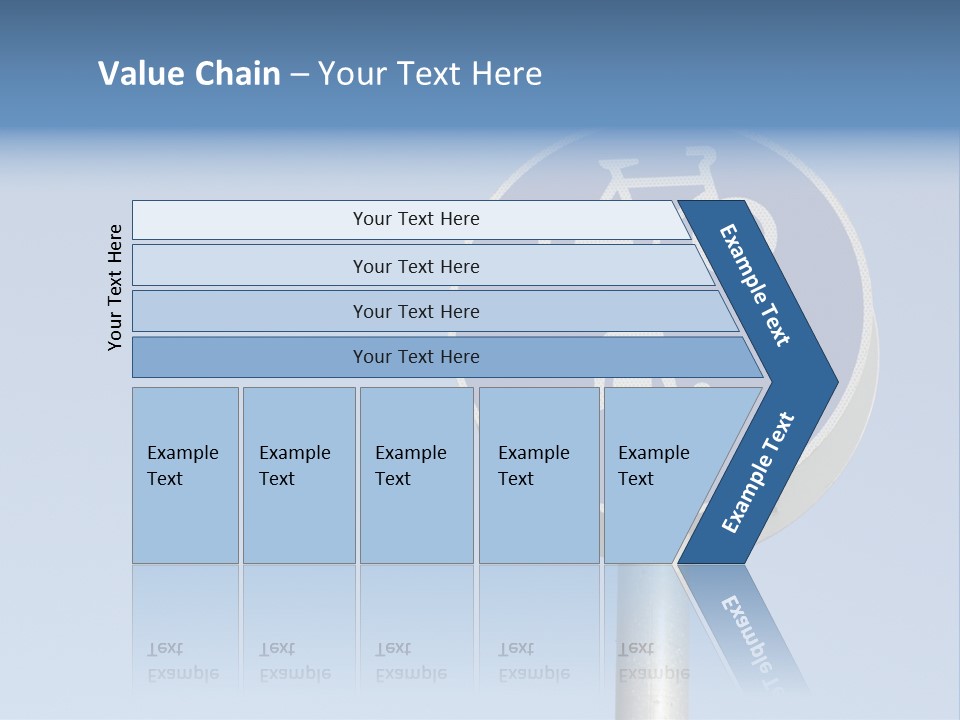 Ride Bicycle Signboard PowerPoint Template
