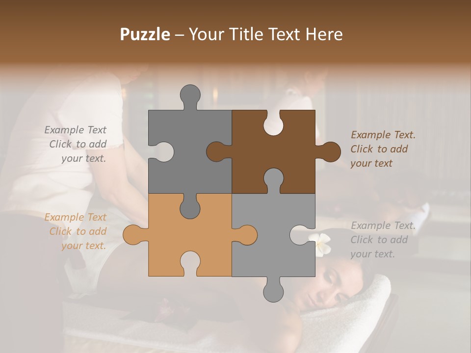 Thailand Caucasian Tropical PowerPoint Template