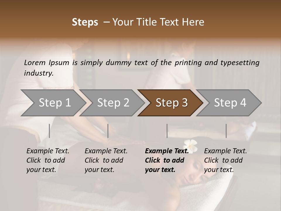 Thailand Caucasian Tropical PowerPoint Template