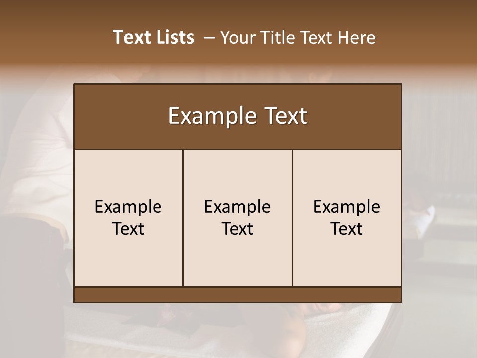 Thailand Caucasian Tropical PowerPoint Template