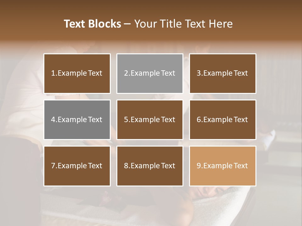 Thailand Caucasian Tropical PowerPoint Template