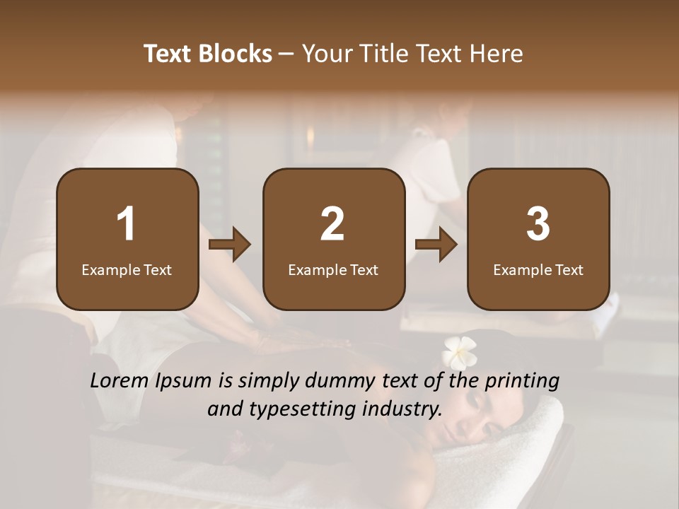 Thailand Caucasian Tropical PowerPoint Template