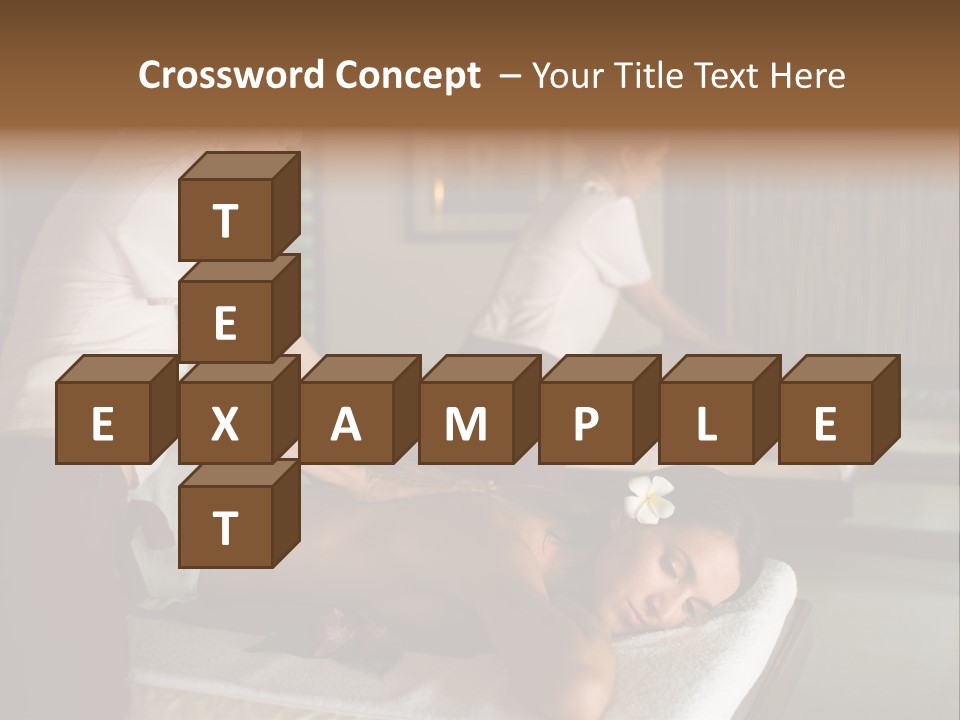 Thailand Caucasian Tropical PowerPoint Template