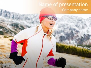 Country Smiling Winter PowerPoint Template