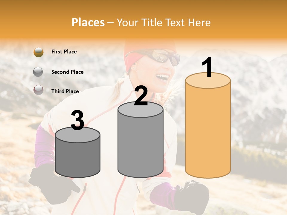 Country Smiling Winter PowerPoint Template