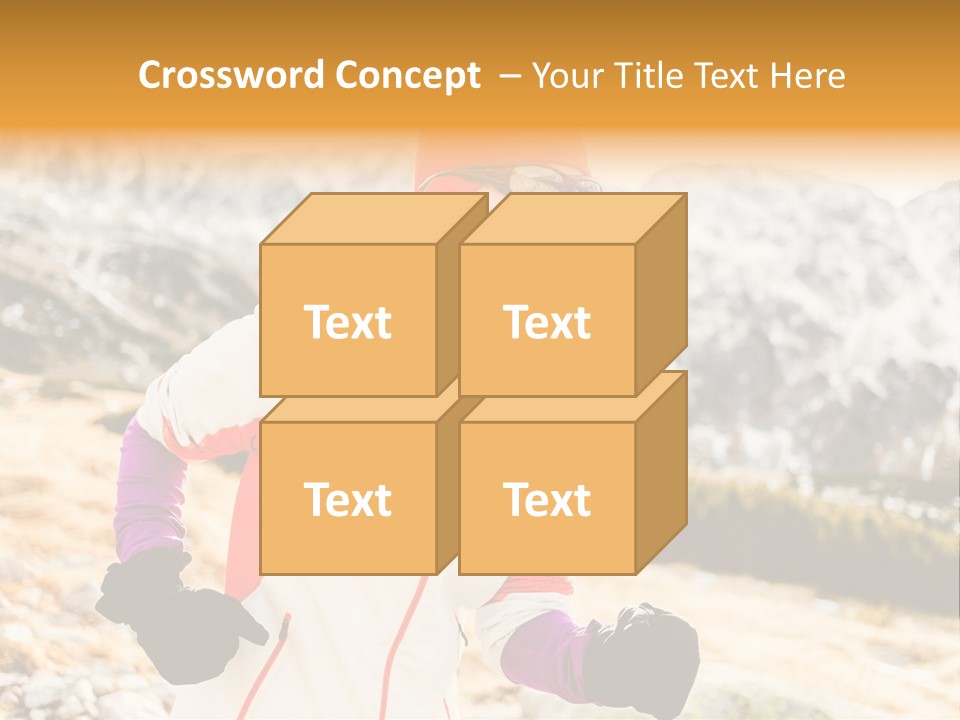 Country Smiling Winter PowerPoint Template