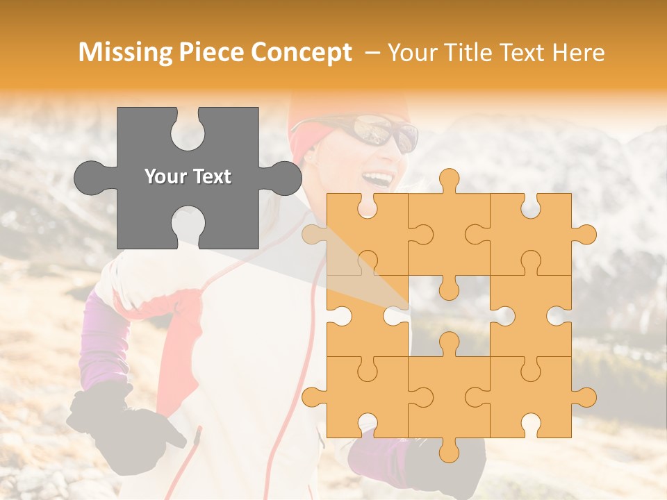 Country Smiling Winter PowerPoint Template