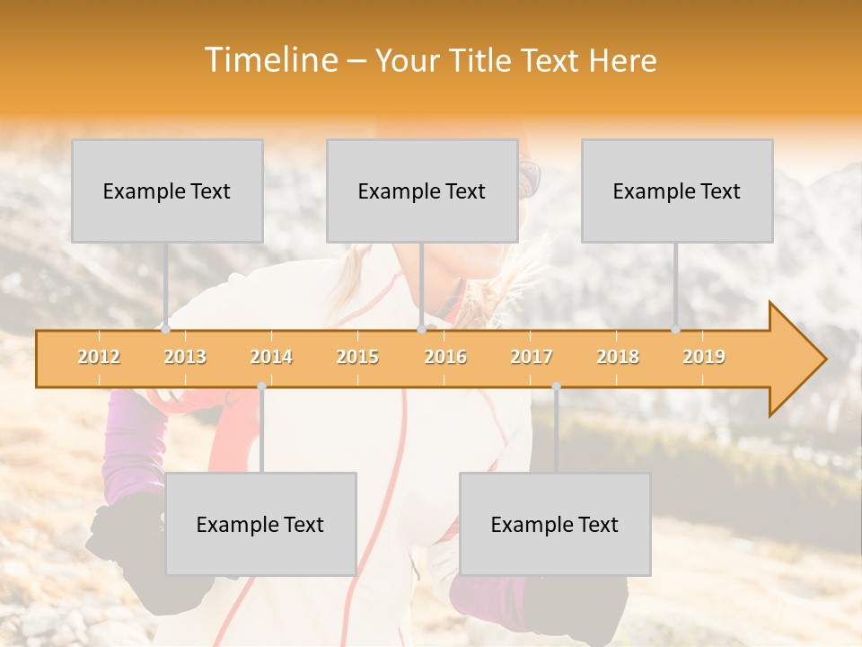 Country Smiling Winter PowerPoint Template