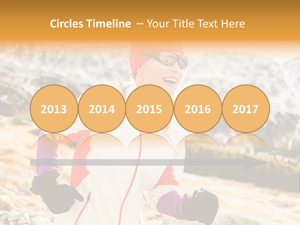 Country Smiling Winter PowerPoint Template