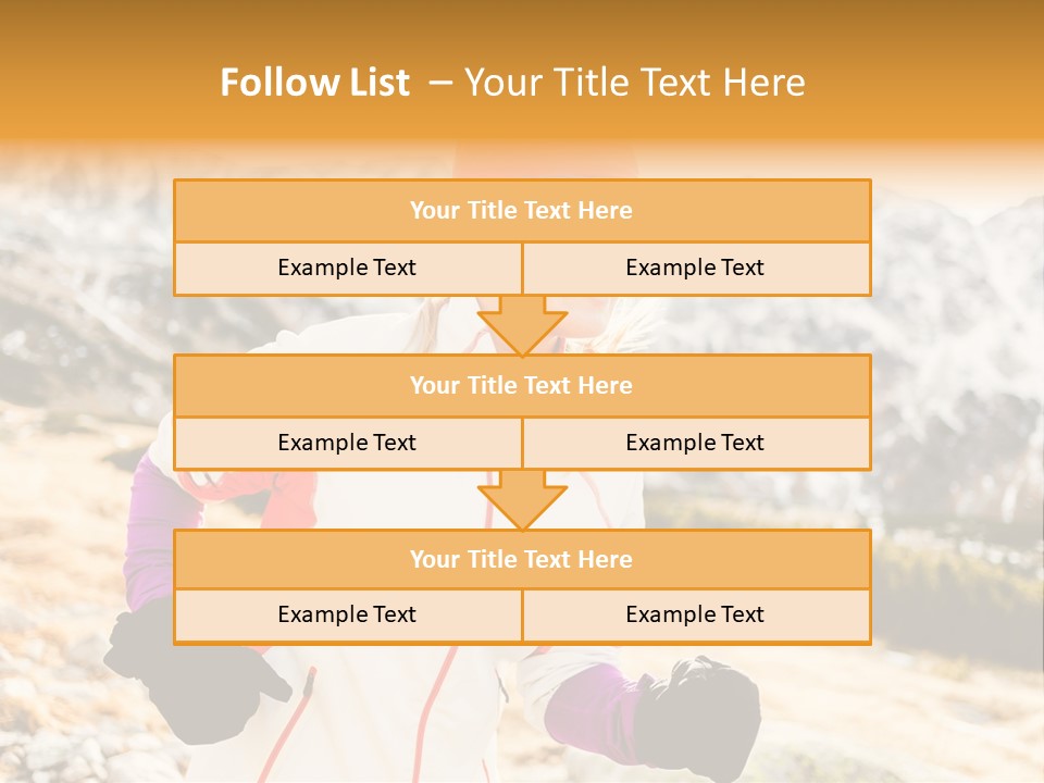 Country Smiling Winter PowerPoint Template