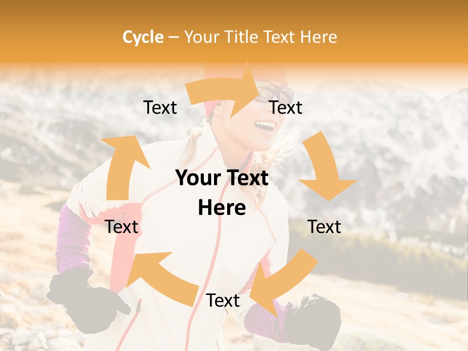 Country Smiling Winter PowerPoint Template