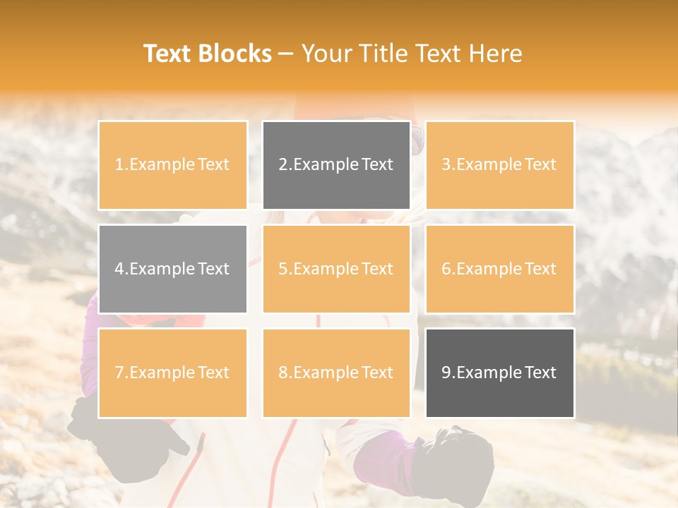 Country Smiling Winter PowerPoint Template