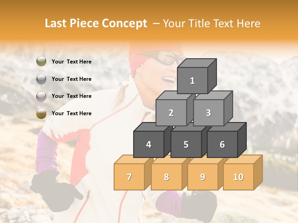 Country Smiling Winter PowerPoint Template