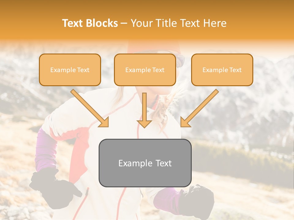 Country Smiling Winter PowerPoint Template