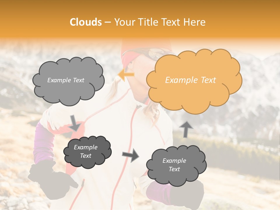 Country Smiling Winter PowerPoint Template
