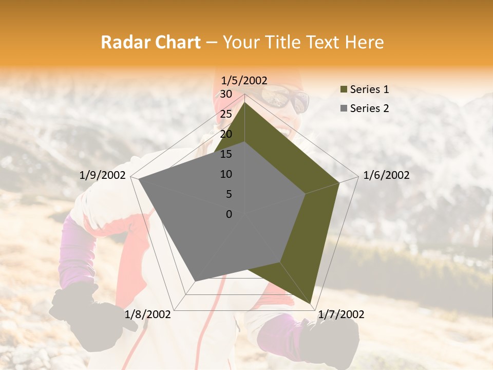 Country Smiling Winter PowerPoint Template