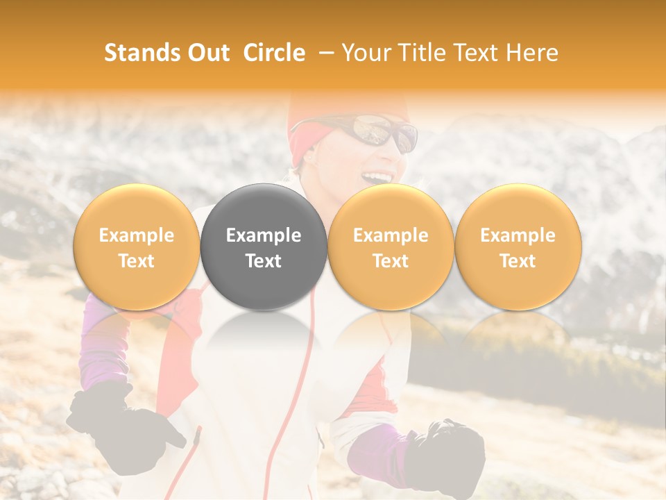 Country Smiling Winter PowerPoint Template