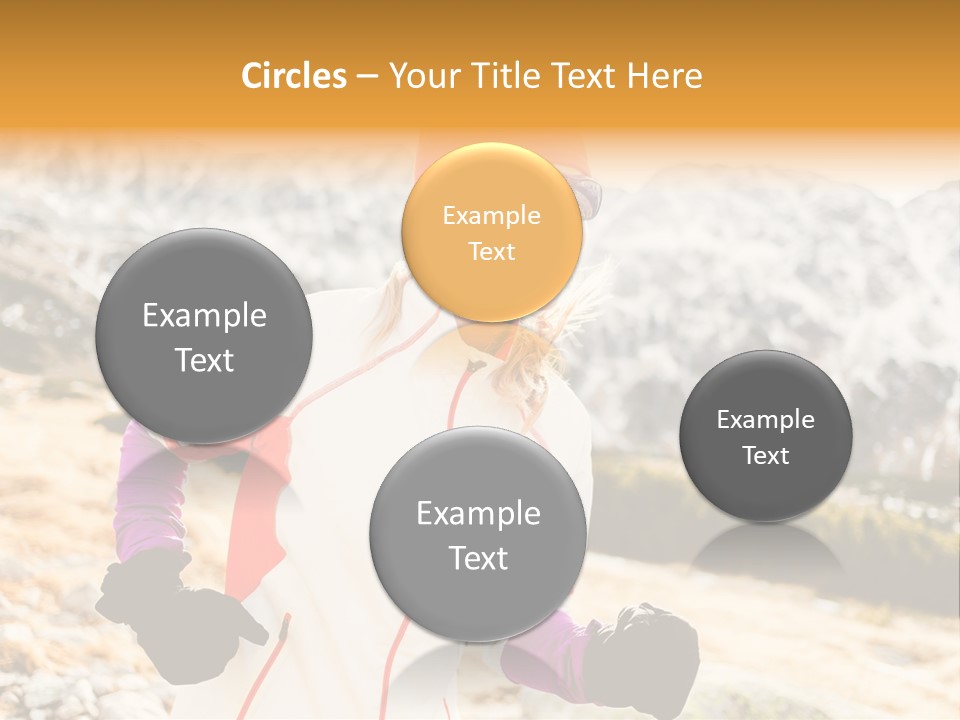 Country Smiling Winter PowerPoint Template