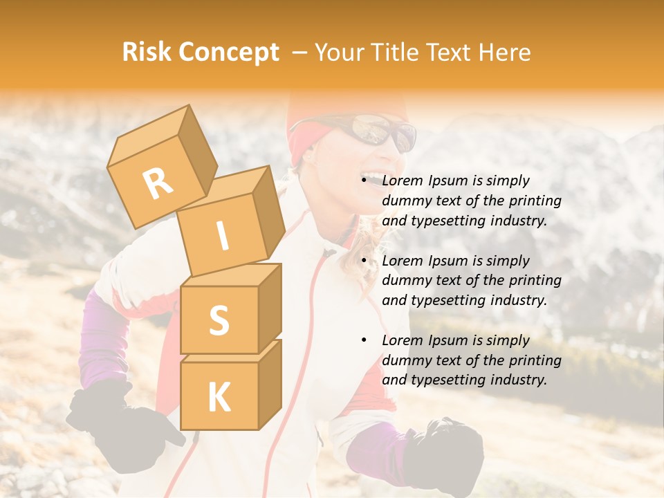 Country Smiling Winter PowerPoint Template