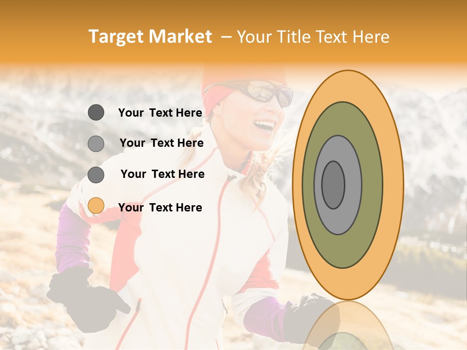 Country Smiling Winter PowerPoint Template