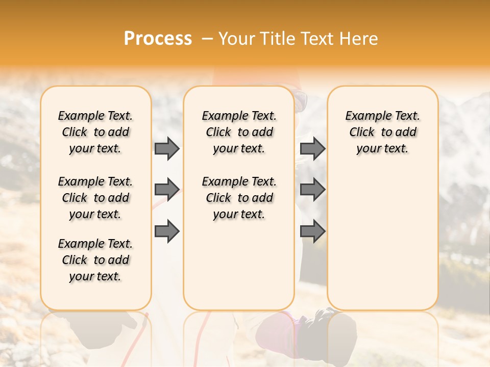 Country Smiling Winter PowerPoint Template