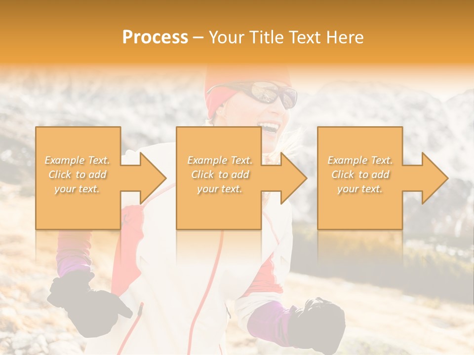 Country Smiling Winter PowerPoint Template