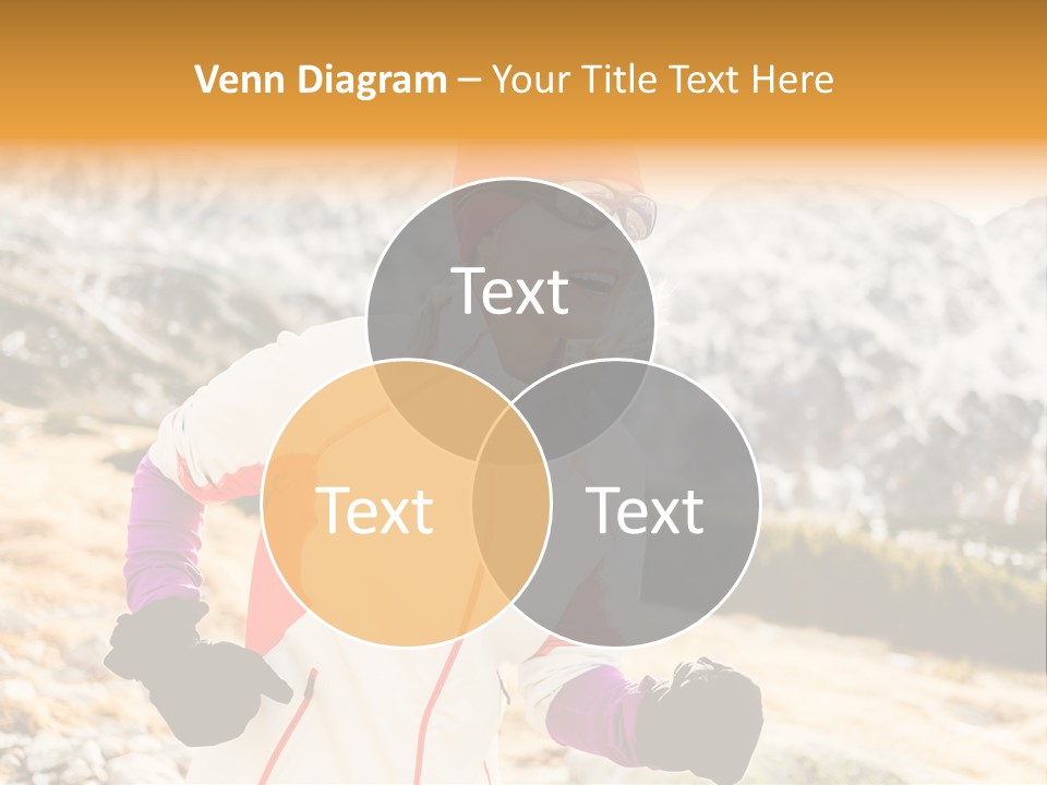 Country Smiling Winter PowerPoint Template