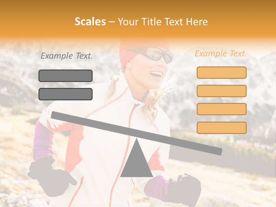 Country Smiling Winter PowerPoint Template