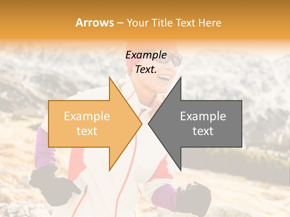 Country Smiling Winter PowerPoint Template