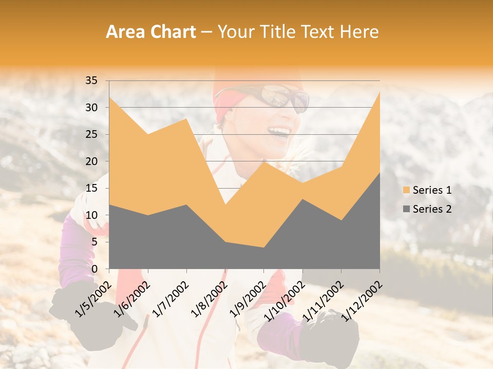 Country Smiling Winter PowerPoint Template