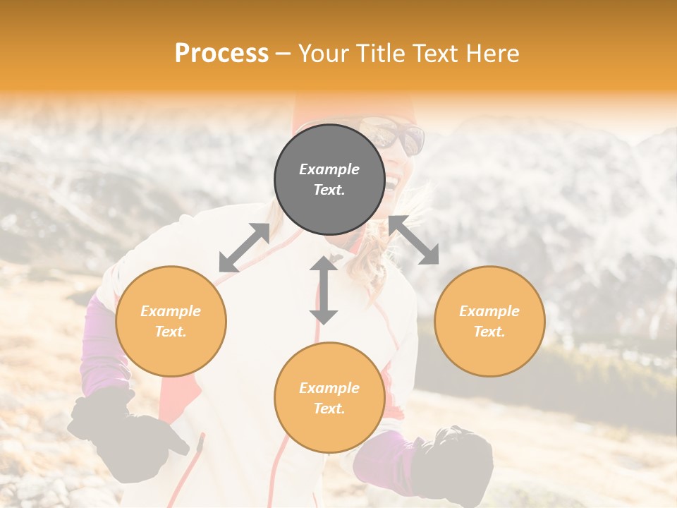 Country Smiling Winter PowerPoint Template