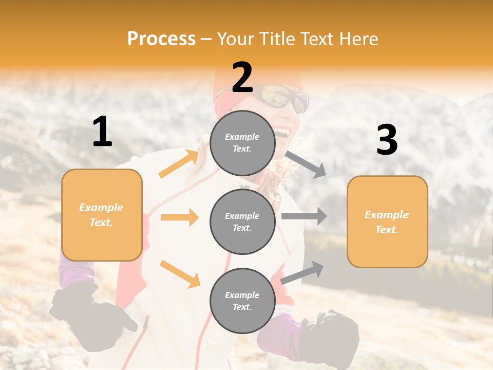 Country Smiling Winter PowerPoint Template