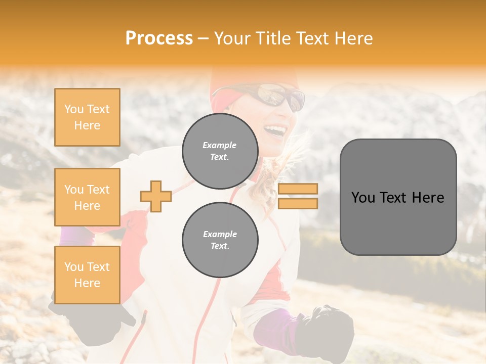 Country Smiling Winter PowerPoint Template