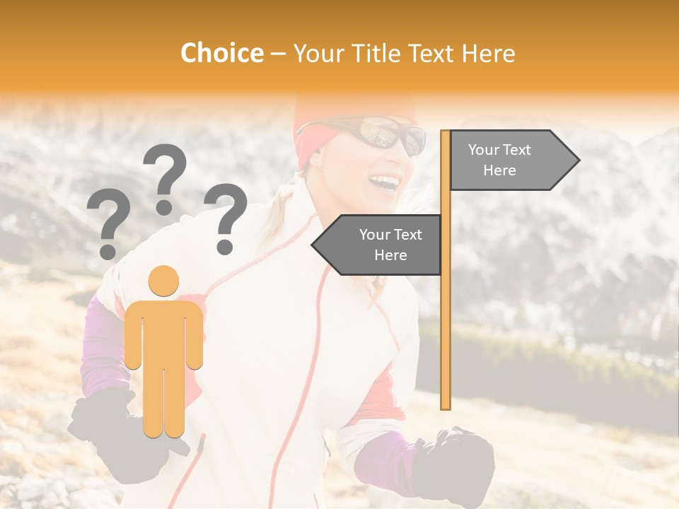 Country Smiling Winter PowerPoint Template