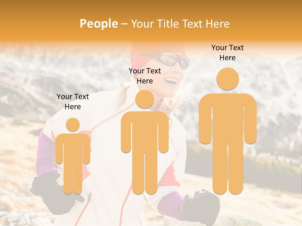 Country Smiling Winter PowerPoint Template