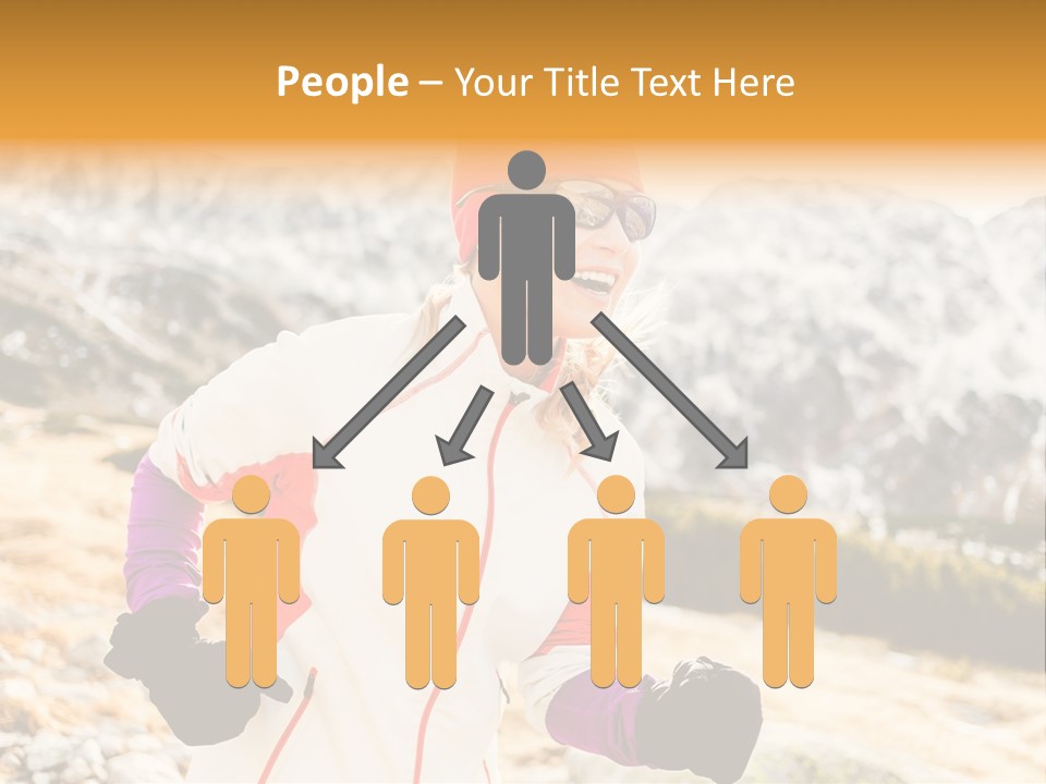 Country Smiling Winter PowerPoint Template