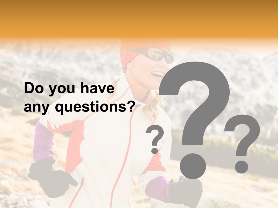 Country Smiling Winter PowerPoint Template