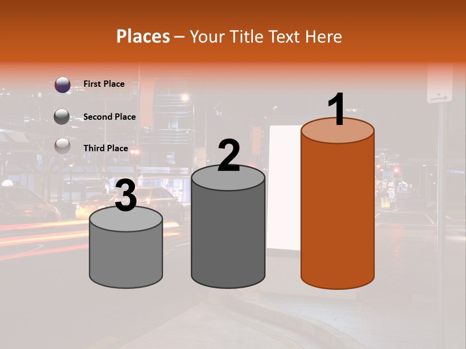Simple Message Lantern PowerPoint Template