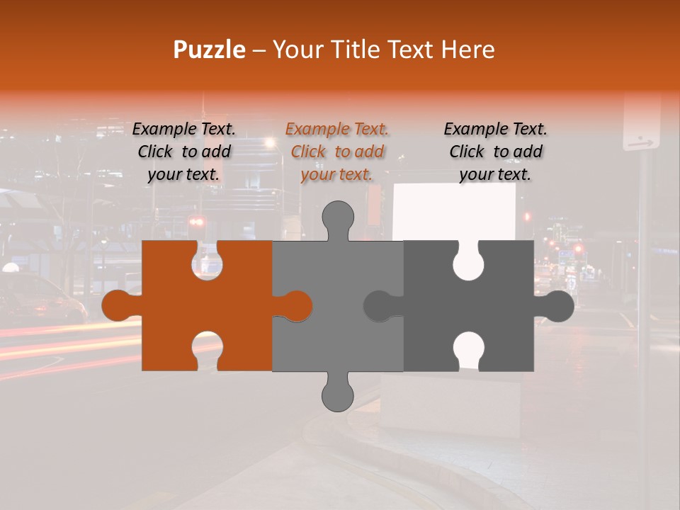 Simple Message Lantern PowerPoint Template