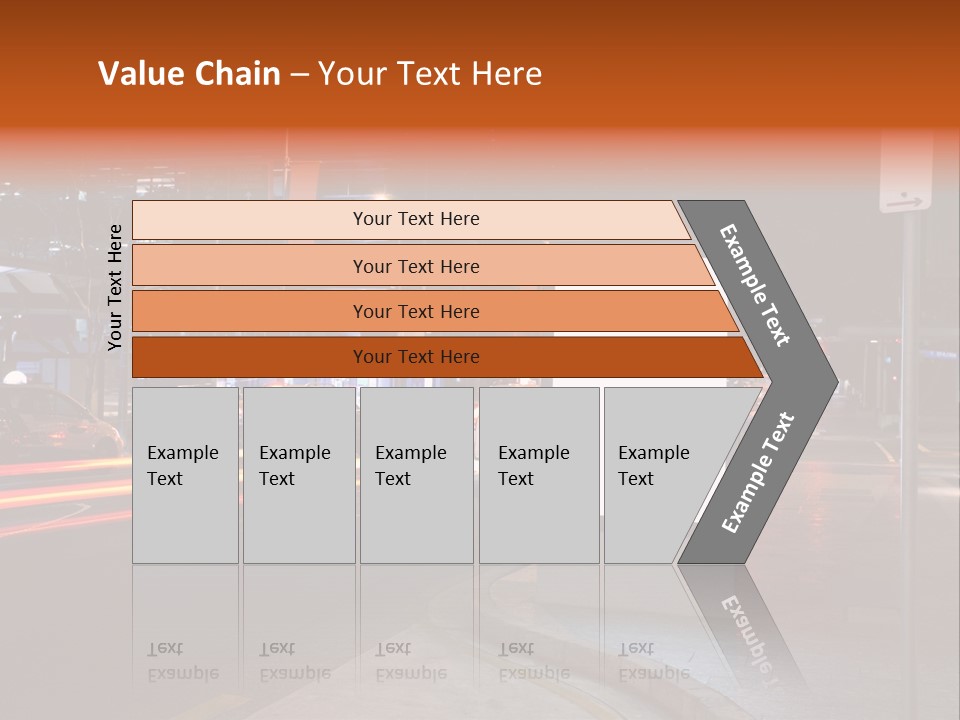 Simple Message Lantern PowerPoint Template