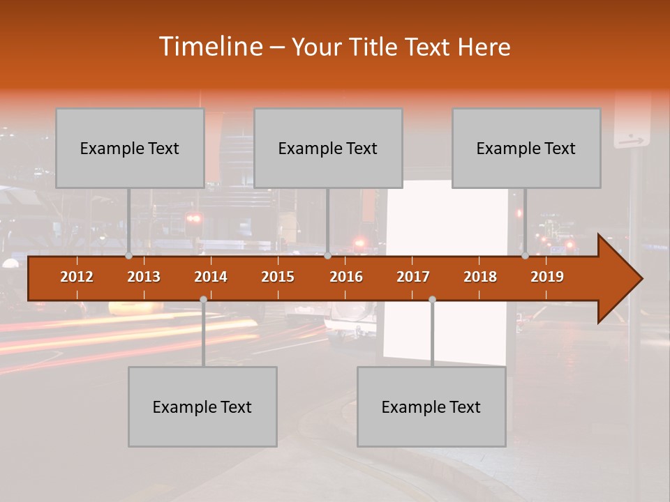 Simple Message Lantern PowerPoint Template