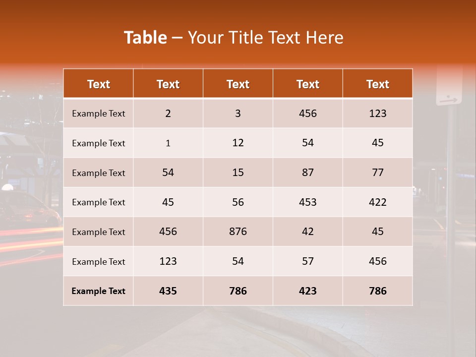 Simple Message Lantern PowerPoint Template